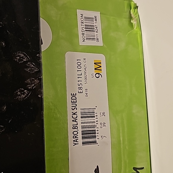 Sam Edelman Yaro Black Suede Heels Size 9 - Picture 7 of 10